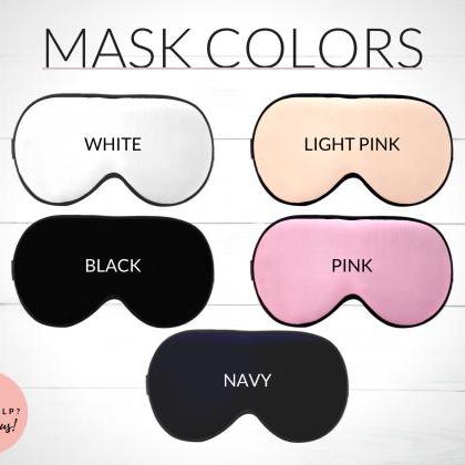 Personalized Sleep Mask | Custom Name Eye Mask |..