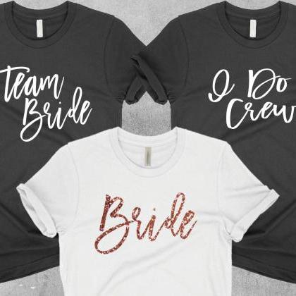 Bridesmaid Shirts, Bridal Party Shirts, Maid Of..