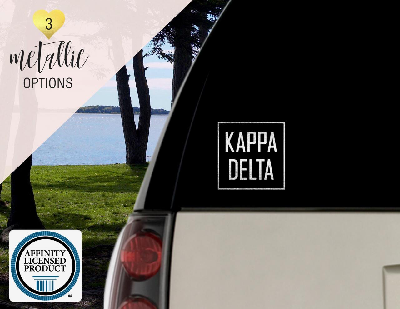 Greek Letter Vinyl Decal Many Sizes Fraternity Decal Sorority Decal Car Decal Laptop Decal On Luulla